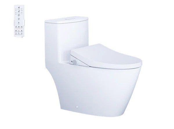 Bàn Cầu một khối kết hợp với nắp điện tử - C1363F + TAF512H