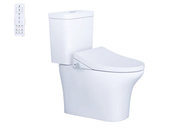 Bàn Cầu hai khối kết hợp nắp Thông Minh - CD1341 - TAF512H - ảnh 1