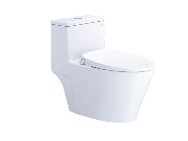 Bàn Cầu một khối kết hợp với nắp cơ - C1356F + TAF060 - ảnh 1