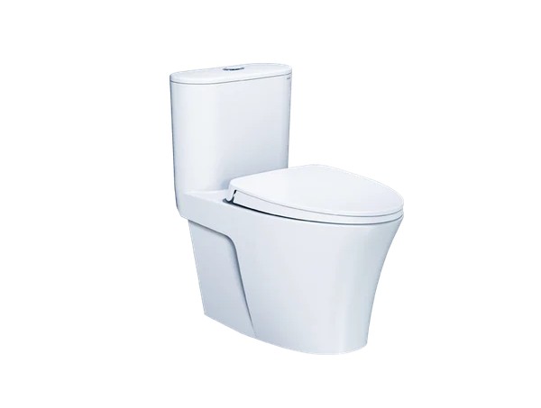 Bàn Cầu Một Khối Nắp Êm - C1395 - ảnh 1