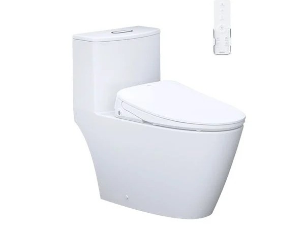 Bàn Cầu một khối kết hợp với nắp điện tử - C1363F + TAF710H - ảnh 1