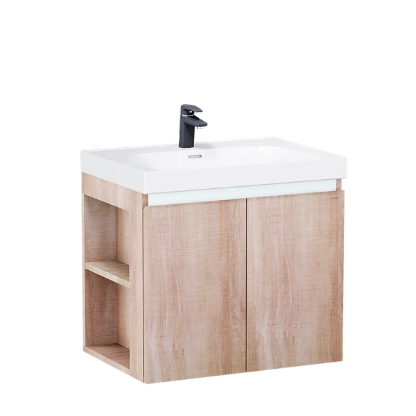 Lavabo kết hợp tủ treo LF5357 + EH15357CLW7V - ảnh 1