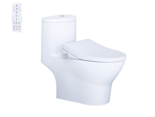 Bàn Cầu một khối kết hợp với nắp điện tử - C1375F + TAF512H