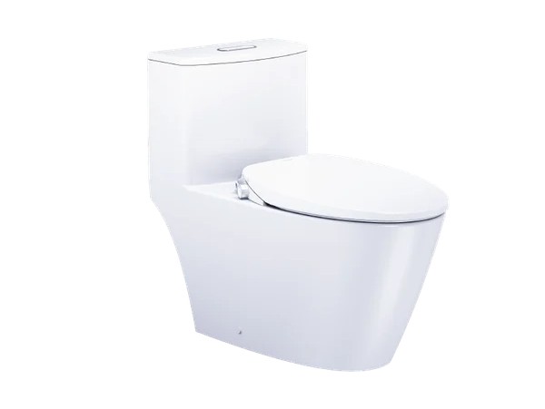 Bàn Cầu một khối kết hợp với nắp cơ - C1363F + TAF060 - ảnh 1