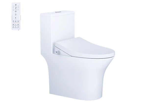 Bàn Cầu một khối kết hợp với nắp điện tử - C1391F + TAF512H