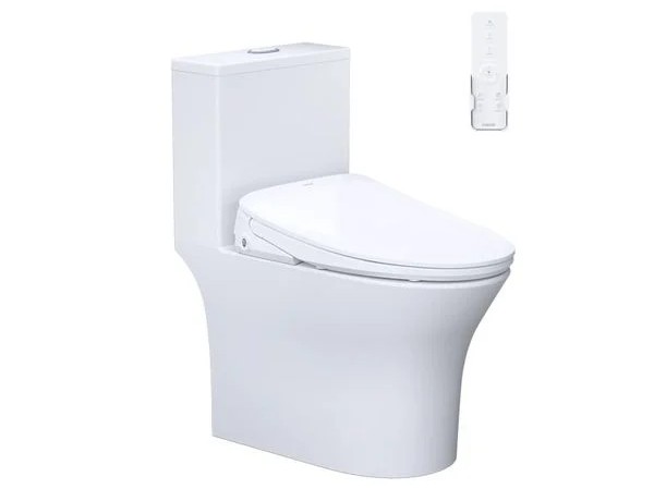 Bàn Cầu một khối kết hợp với nắp điện tử - C1391F + TAF710H - ảnh 1