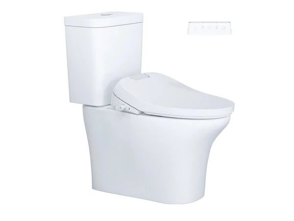 Bàn Cầu hai khối kết hợp nắp Thông Minh - CD1341 - TAF610H - ảnh 1