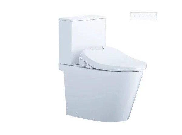 Bàn Cầu hai khối kết hợp nắp điện tử - CD1342 - TAF610H - ảnh 1