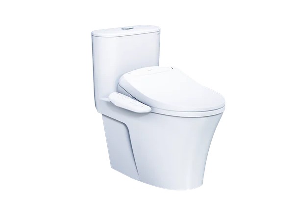 Bàn Cầu Một Khối kết hợp nắp điện tử - C1395F - TAF400H - ảnh 1