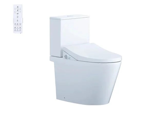 Bàn Cầu hai khối kết hợp nắp điện tử - CD1342 - TAF512H - ảnh 1