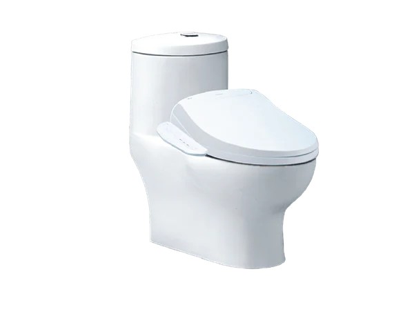Bàn Cầu một khối kết hợp với nắp điện tử - C1375F + TAF400H - ảnh 1